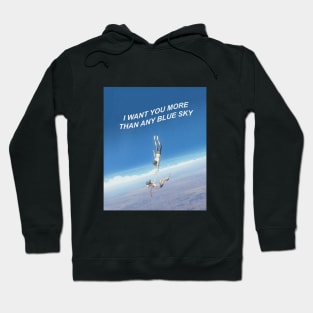 Weathering With You scene - I want you more than any blue sky Hoodie